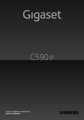 Siemens Gigaset C590IP Manual De Instrucciones