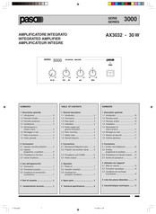 Paso AX3032 Manual Del Usuario
