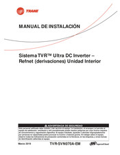 Ingersoll Rand TRANE TVR Manual De Instalación