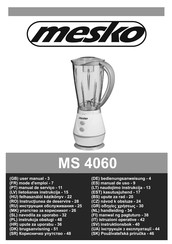 Mesko MS 4060 Manual De Uso