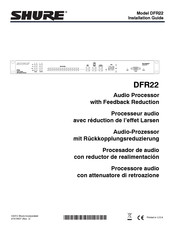 Shure Soundplex DFR22 Guia De Instalacion