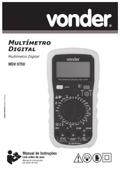 vonder MDV 0750 Manual De Instrucciones