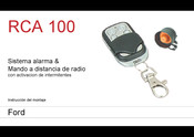 Ford RCA 100 Manual Del Usuario