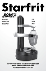 STARFRIT Rotato Express Instrucciones Y Recetas