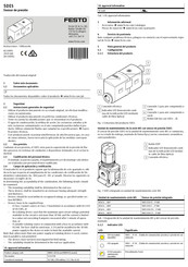 Festo SDE5 Serie Manual De Instrucciones