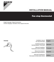 Daikin YFSTA6 Manual De Instalación