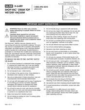 Uline H-6489 Manual De Instrucciones