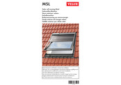 Velux MSL Manual De Instrucciones