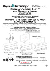 Bayside Furnishings 947732 Instrucciones De Ensamble