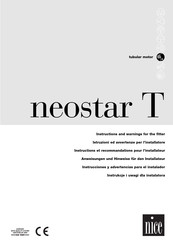 Nice neostar T Manual De Instrucciones