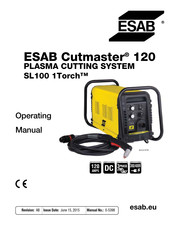 ESAB SL100 1Torch Manual De Instrucciones