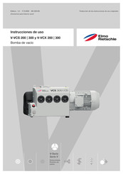 Elmo Rietschle V-VCS 200 Instrucciones De Uso