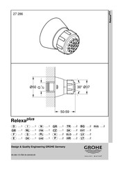 Grohe 27 286 Manual De Instrucciones