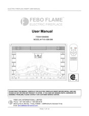 Febo Flame 0849060 Manual Del Usuario