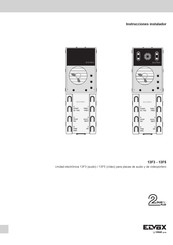 Vimar Elvox 13F5 Instrucciones Instalador