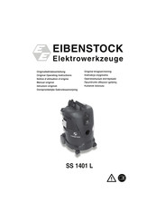 EIBENSTOCK SS 1401 L Manual Original