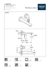 Grohe 19 571 Manual De Instrucciones