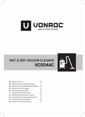 VONROC VC504AC Traducción Del Manual Original