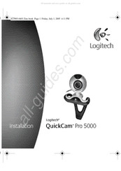 Logitech QuickCam Pro 5000 Manual De Instrucciones