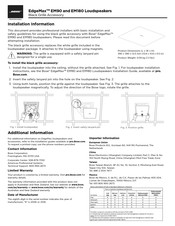 Bose Professional EdgeMax EM180 Manual De Instalación