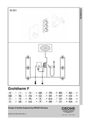 Grohe Grohtherm F 35 031 Manual De Instrucciones