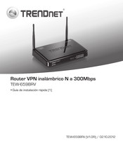 TRENDnet TEW-659BRV Guía De Instalación Rápida