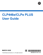 Motorola CLPe PLUS Guia Del Usuario