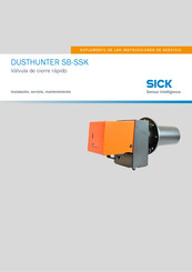 SICK DUSTHUNTER SB-SSK Instalación, Servicio, Mantenimiento