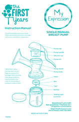 The First Years My Expression Manual De Instrucciones