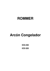 ROMMER ICE-320 Manual Del Usuario