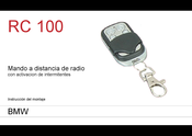 BMW RC 100 Instrucciones De Montaje