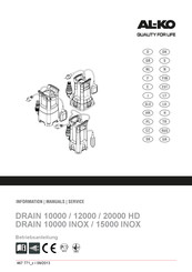 AL-KO DRAIN 10000 INOX Manual De Instrucciones