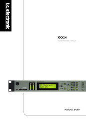 T.C. Electronic XO24 Manual De Uso