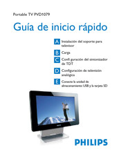 Philips PVD1079 Guia De Inicio Rapido