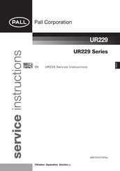 Pall Athalon UR229 Serie Instrucciones De Servicio