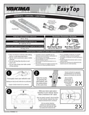 Yakima EasyTop Guia De Inicio Rapido