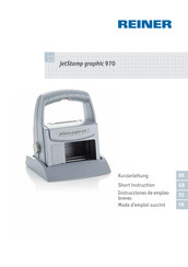 Reiner jetStamp graphic 970 Instrucciones De Empleo Breves