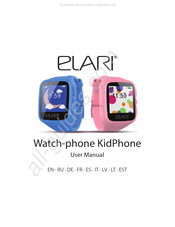 Elari KidPhone Manual De Usuario