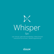 Duux Whisper Manual De Instrucciones