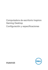 Dell D27M Configuración Y Especificaciones