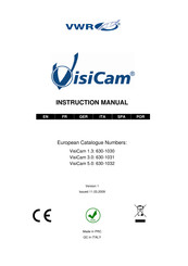 VWR VisiCam 3.0 Manual De Instrucciones