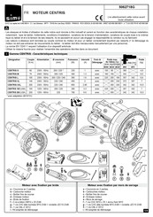 Simu CENTRIS XL Manual Del Usario