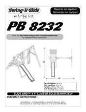 Swing-N-Slide PB 8232 Instrucciones De Montaje