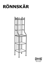 IKEA RÖNNSKÄR Manual De Instrucciones