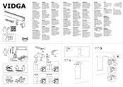 Ikea VIDGA Manual De Instrucciones