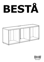 Ikea BESTA Manual De Instrucciones