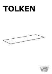 IKEA TOLKEN Manual De Instrucciones