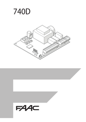 Faac 740D Manual Del Usuario