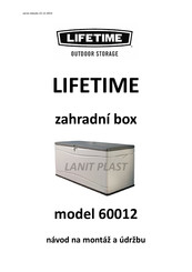 Lifetime 60012 Manual Del Usuario
