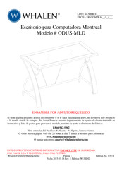 Whalen ODUS-MLD Manual Del Usario